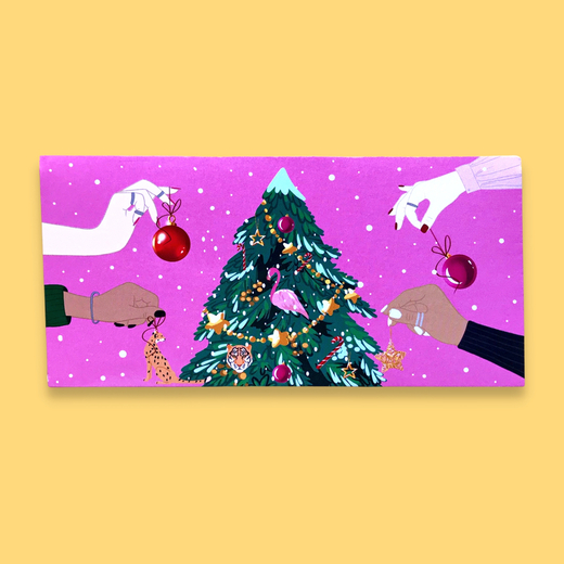 Конверт для денег "New year"