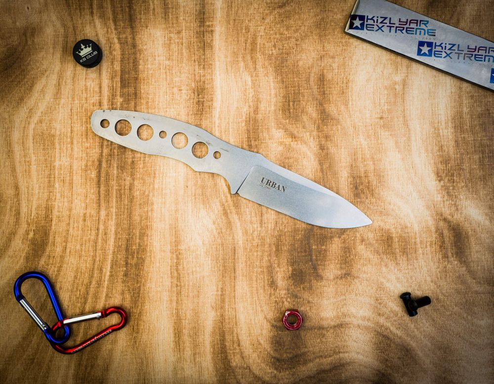 Клинок Urban D2 StoneWash