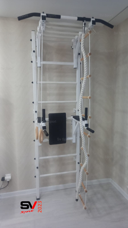 Монтаж шведской стенки Sv Sport в бетонные, кирпичные стены