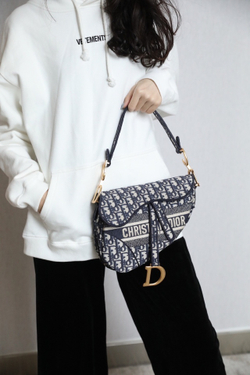 Christian Dior Saddle Bag 25 cm