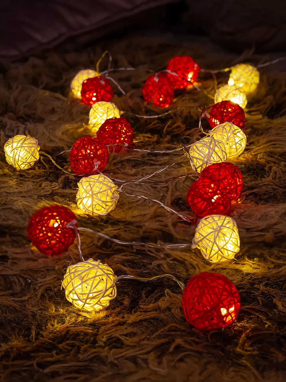 Гирлянда шарики итерьерный светильник