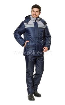 Куртка зимняя "Эребус" (т.синий)