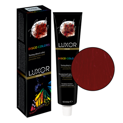 Ледяной красный Тонирующий краситель прямого действия Luxor Professional 100 ml
