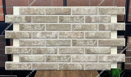 Клинкерная фасадная термопанель, плитка BestPoint Exclusive hard stone, ППУ (пенополиуретан), 1028x616 толщина 65 мм