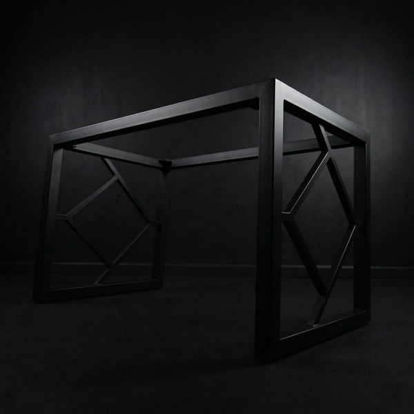 Подстолье из металла в стиле лофт №3