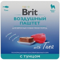 Корм Brit Mini Tuna (паштет) для собак малых пород, с тунцом, 100 г