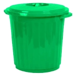 Бак 25л с крышкой (Зелёный) (комплект 10 шт)