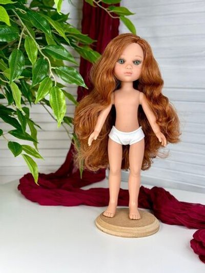 Кукла для девочки виниловая 35см Ева без одежды (2836A1)
