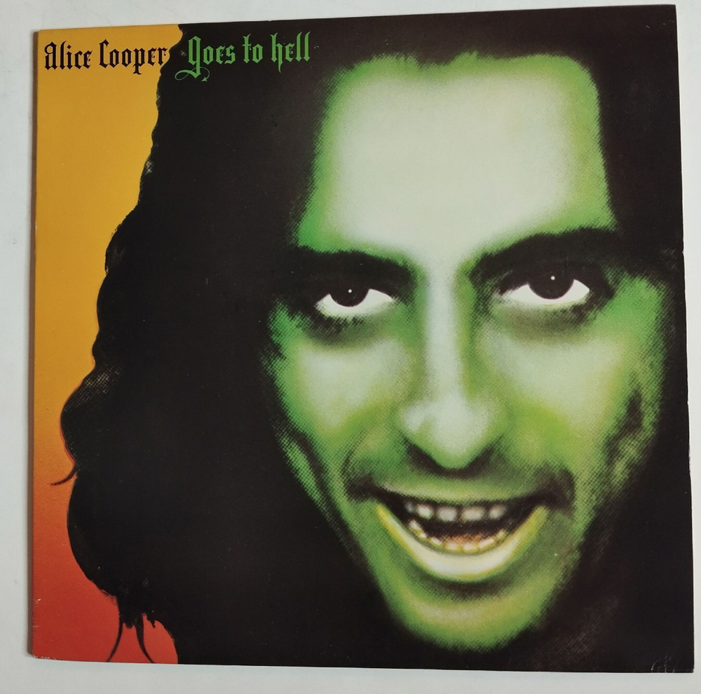 Винтажная виниловая пластинка LP Alice Cooper Goes To Hell (USA 1976)