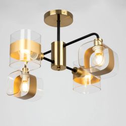 Citilux Бертон CL140141 Люстра потолочная Бронза