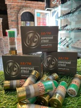 ПАТРОН ДЛЯ ГРАЖДАНСКОГО ОРУЖИЯ 12Х76 (3) [ЖИРНЫЙ ГУСЬ КС ТК] КС№3