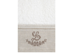 Полотенце 50x100 Luxberry Lovely New белое Португалия фото