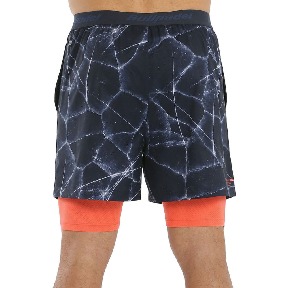 Мужские теннисные шорты Bullpadel Macheta - azul marino