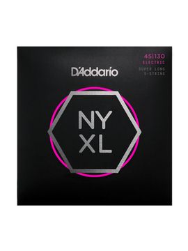 Струны для 5-стр бас-гитары 45-130 D'Addario NYXL NYXL45130SL