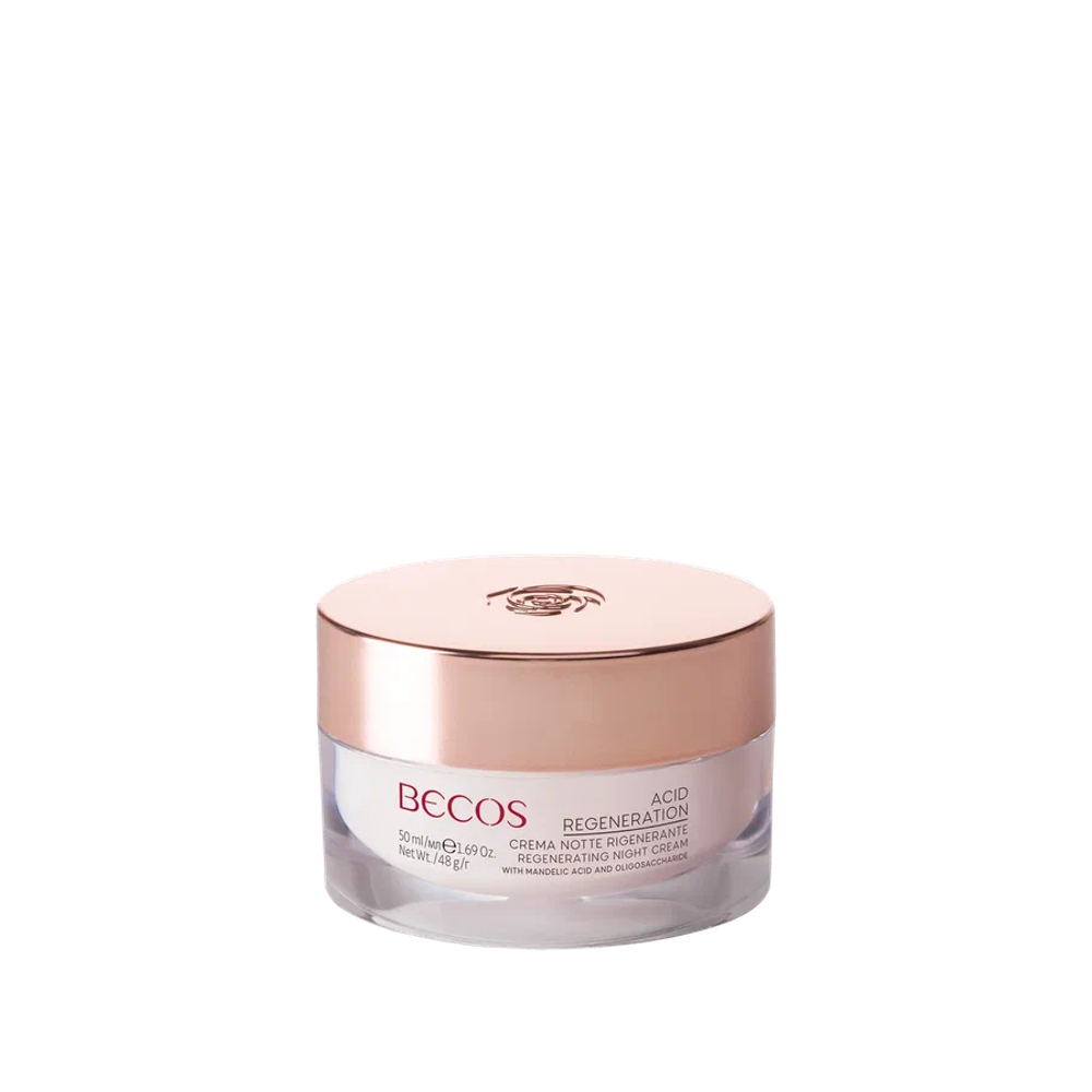 BECOS Ночной крем с регенерирующим действием-REGENERATING NIGHT CREAM ,50 мл