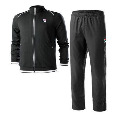 Мужские теннисные Костюмы Fila Ben Tracksuit Men - Black