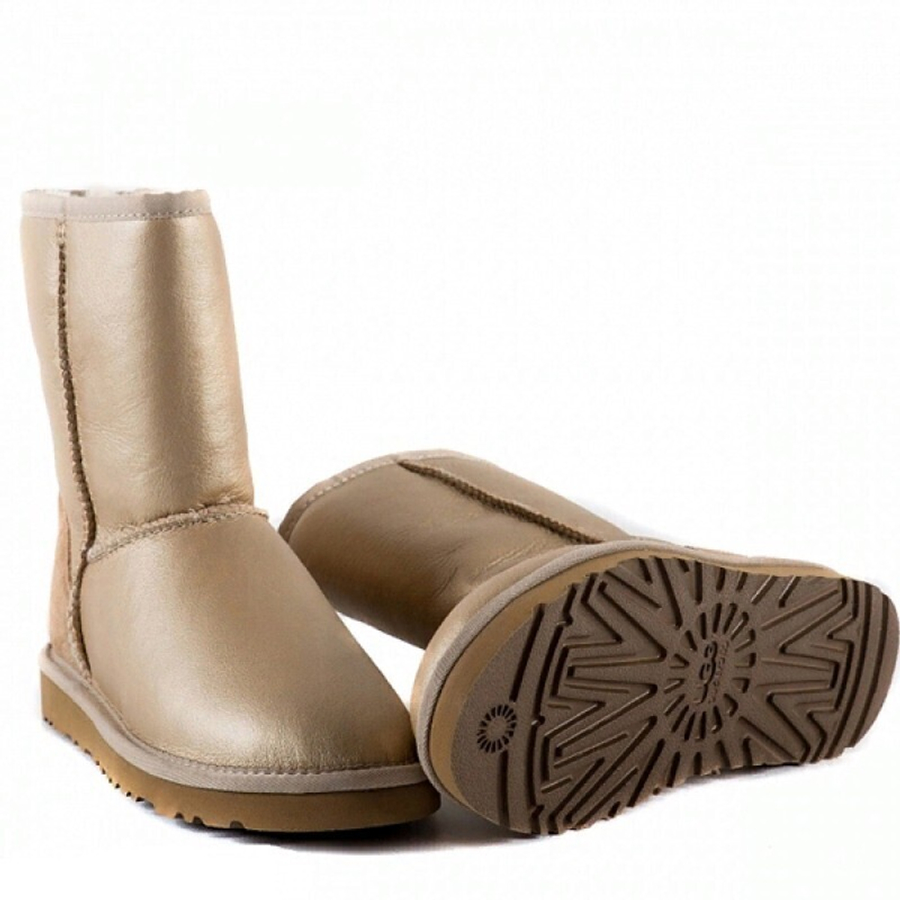 Угги Classic Short Soft Gold