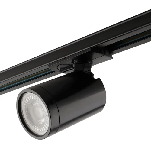 Однофазный трековый светильник Vaes PRIME GU10, чёрный