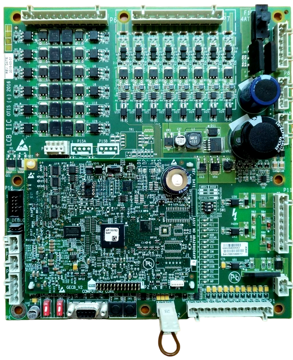 Плата LCB IIC версия NK2 (сборка с платой Computing Core) OTIS.