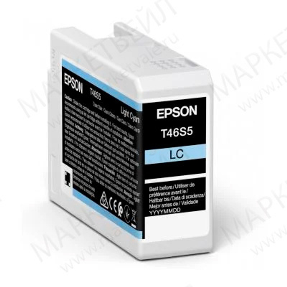 Картридж EPSON T46S светло-голубой для SC-P700