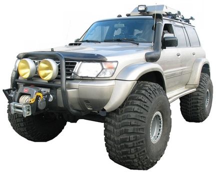 NISSAN Patrol - GQ, GU Wagon ( GU Ute) 2/88 - 13 пружинные с лифтом 75, 100, 125, 150 мм