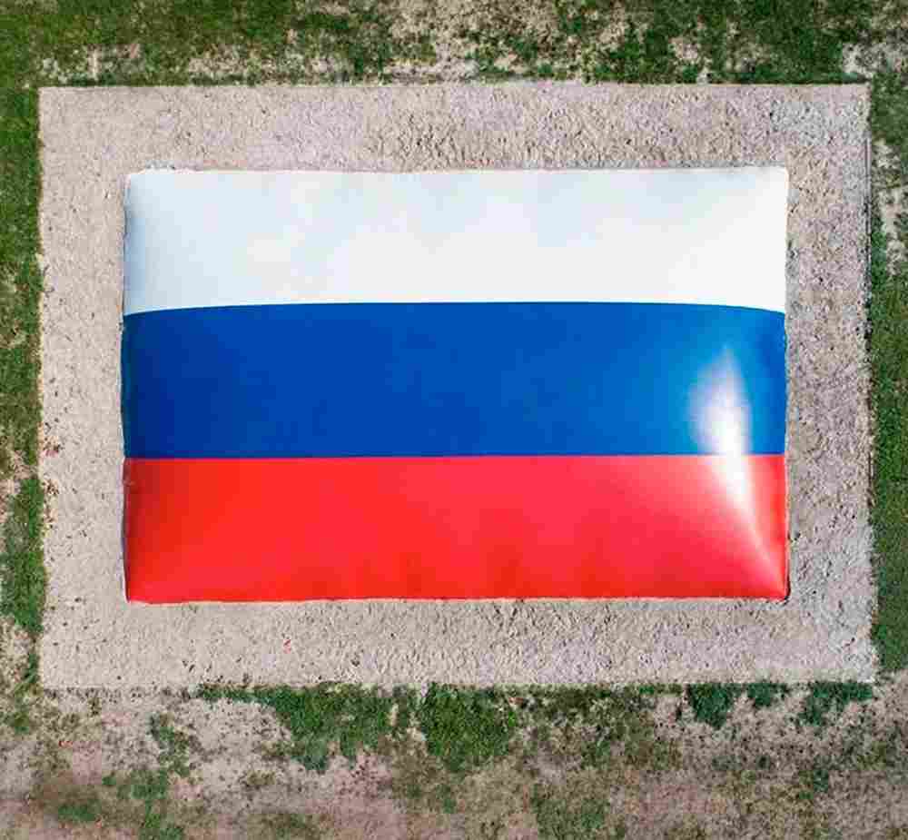 Надувная подушка для установки в грунт «Патриот», 14×9×2 м
