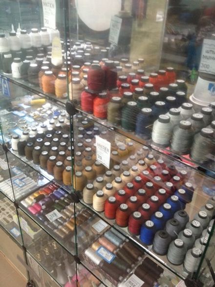 Нитки швейные лавсан Моснитки 350л 70м, чёрный [115]