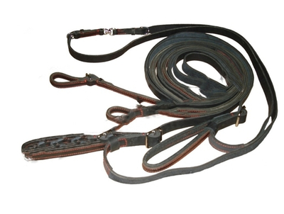 Вожжи рысистые с ручками