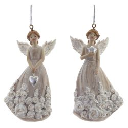GAEM Фигурка декоративная подвесная "Ангел", L5 W3,5 H9,5 см, 2в.