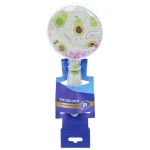 Расческа массажная детская «ФРАТТИ БУМ», авокадики, форма круглая, 17,5*8см (блистер Ультрамарин)