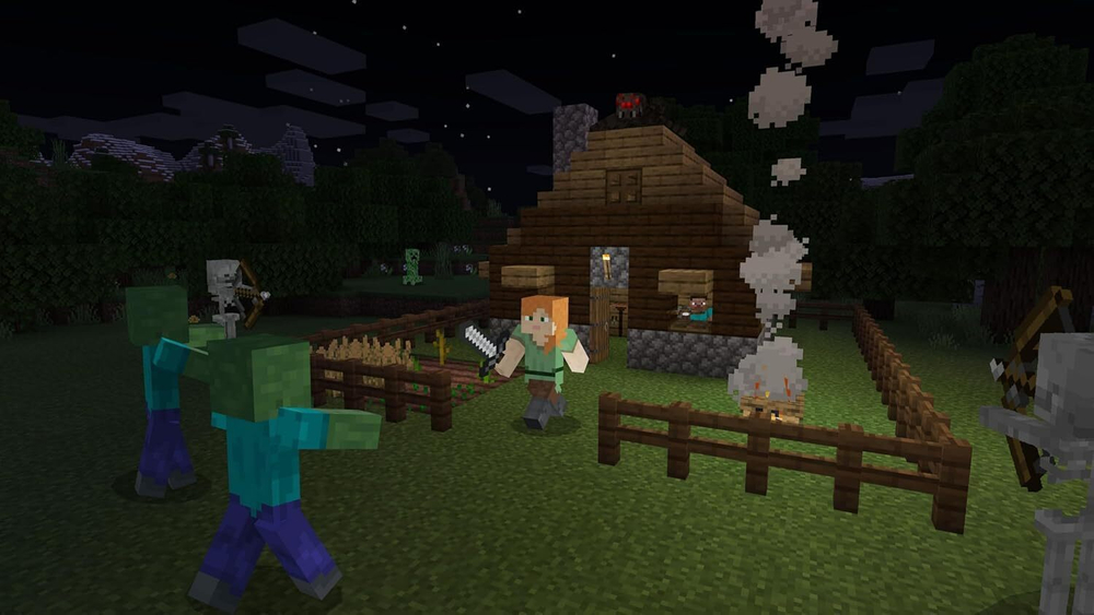 Игра Minecraft (Русская версия) для PlayStation 4