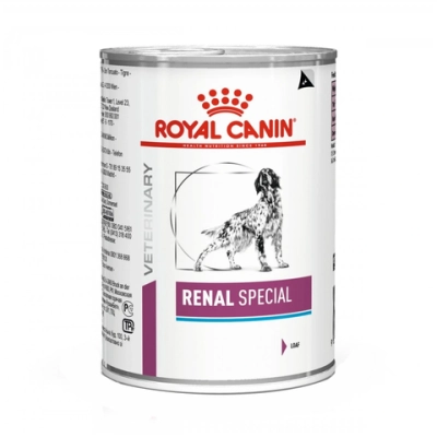 Консервы для привередливых собак, Royal Canin Renal Special, при хронической почечной недостаточности