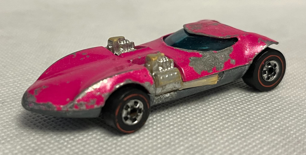 Hot Wheels Redline Twin Mill (Creamy Pink) (1969)