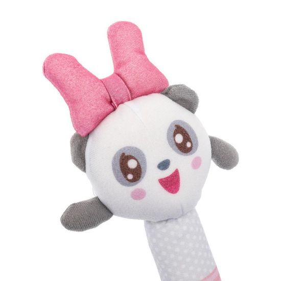 Текстильная игрушка погремушка - пищалка «Пандочка» Умка