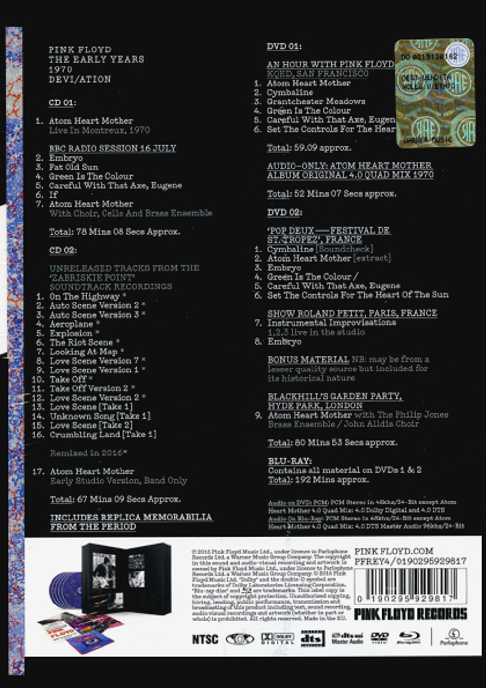Pink Floyd / Devi/ation (2CD+2DVD+Blu-ray)