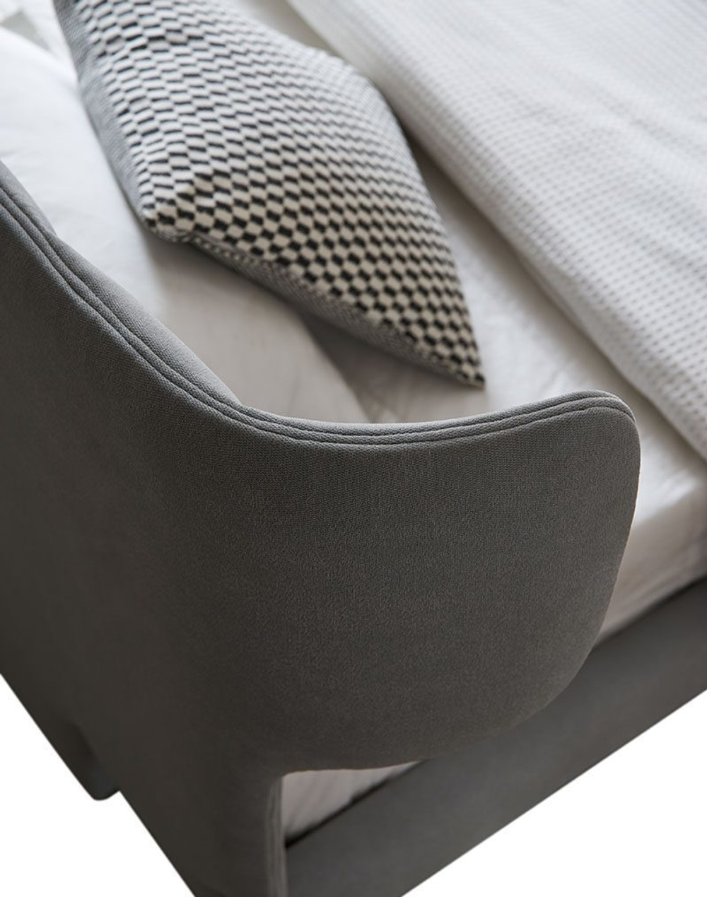 Кровать 1801 серая