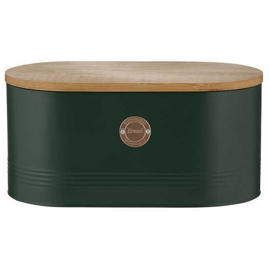 Хлебница living, 18х16х33,5 см, зеленая