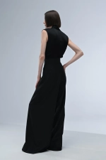 Брюки палаццо со стрелками