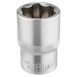 Головка 18мм (сорв.гр), 1/2'' RockFORCE RF-54718