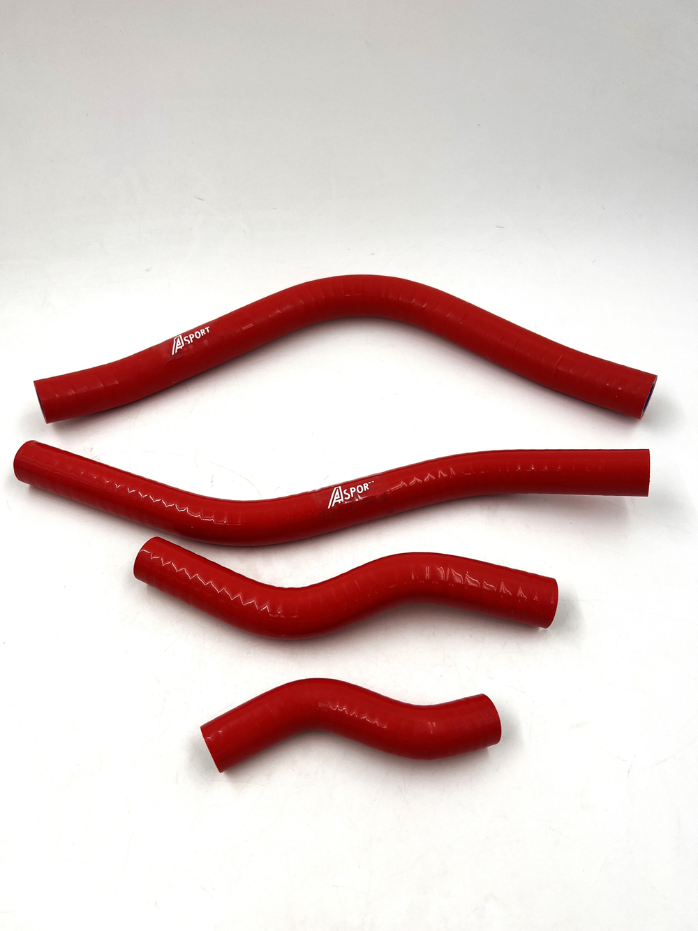 Силиконовые патрубки двигателя для ВАЗ 2170 Приора комплект 9 шт