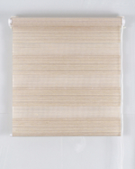 Рулонная штора зебра, светло-желтый
