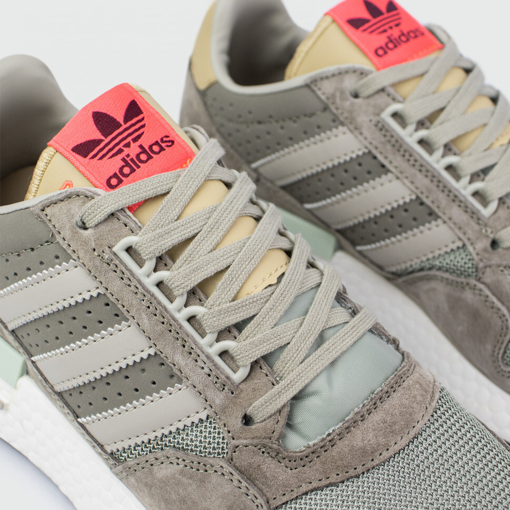 кроссовки Adidas ZX 500 Boost Grey / Mint Wmns