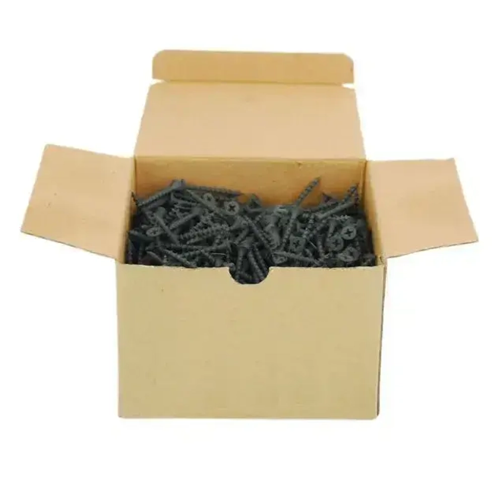 Саморез по дереву 3.5х30мм 100 штук черный