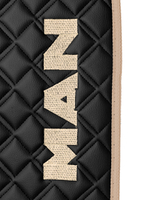 Ковры MAN TGX с 2-мя ящиками (автомат) (экокожа, черный, бежевый кант, бежевая вышивка)