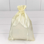 Мешочек 14х20см Атлас (Бежевый)