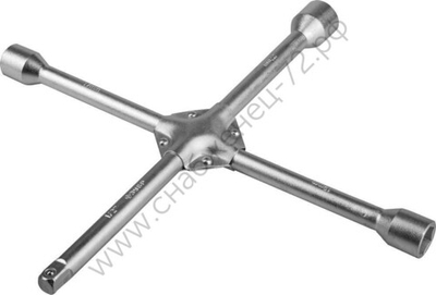 ЗУБР 17-19-22-1/2″, усиленный баллонный ключ-крест (27547)