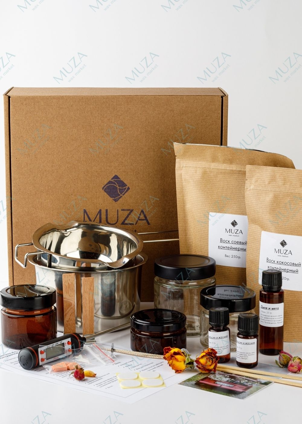 Набор для свечеварения MUZABOX