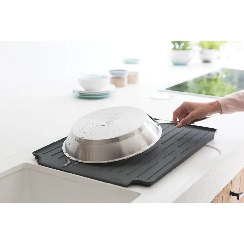 Brabantia Сушилка для посуды 38,5x49,2см серая