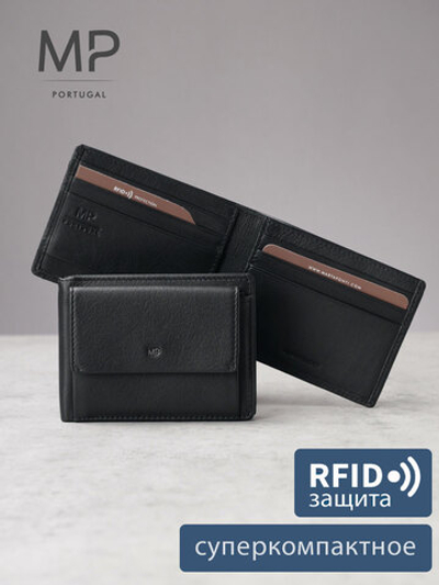 B250013R Preto - Портмоне c RFID защитой MP