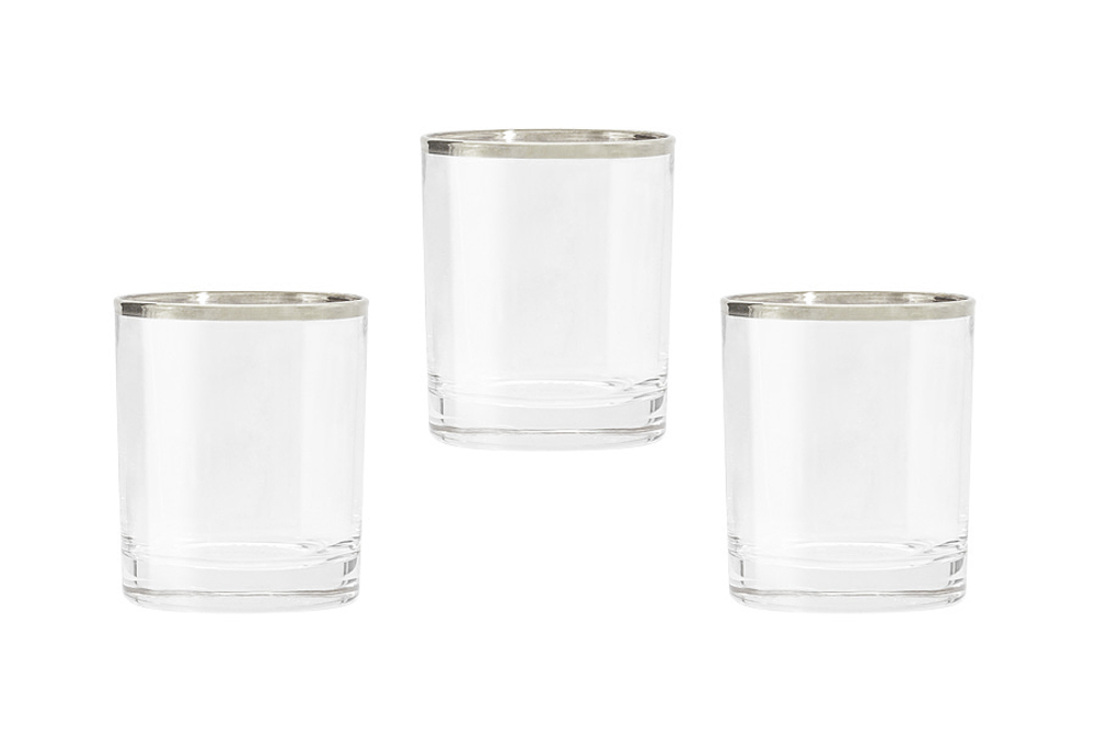 Набор стопок для водки 6шт 70мл Same Сабина платина